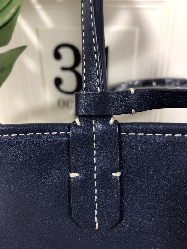 Goyard Anjou PM Bag White/Green/Blue For Women‎ 7.9in/20cm