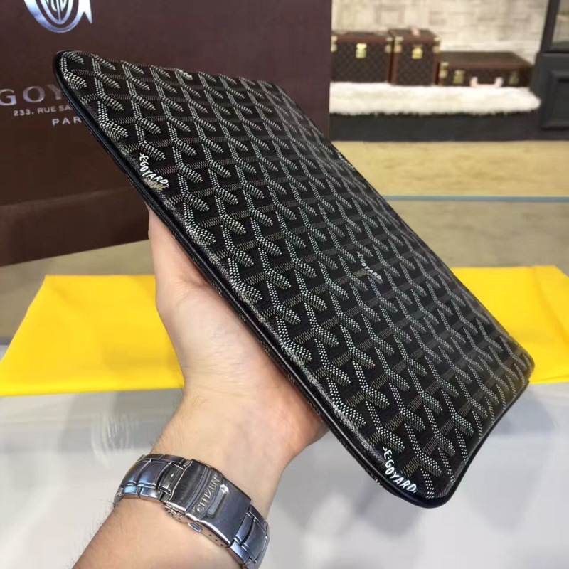 Goyard Senat MM Pocket Green/Blue/Black For Women‎ 11.8in/30cm SENAT2MMLTY09CL09P