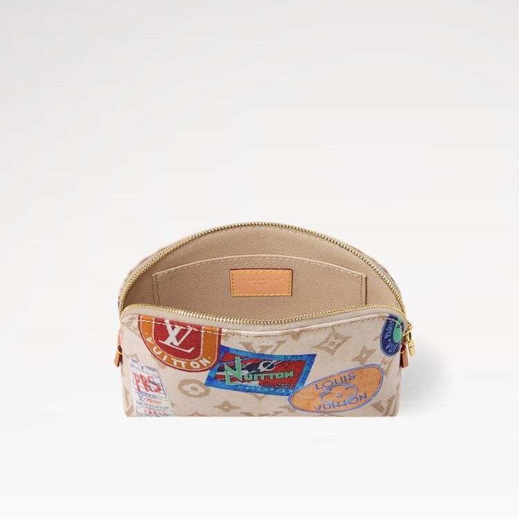 Louis Vuitton Cosmetic Pouch PM Monogram Dune 19cm/7.5in – M14909