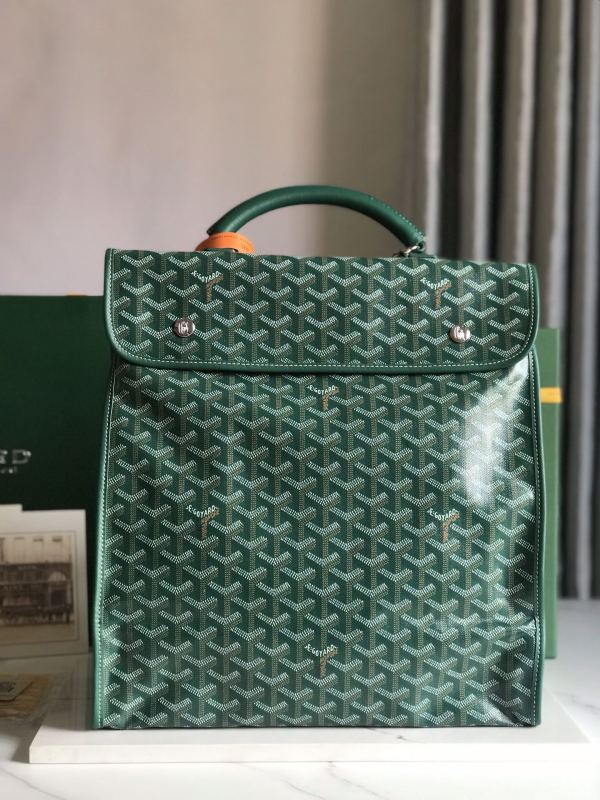 Goyard Saint Léger Backpack Green For Women‎ 14.6in/37cm STLEGEMMLTY09CG09P
