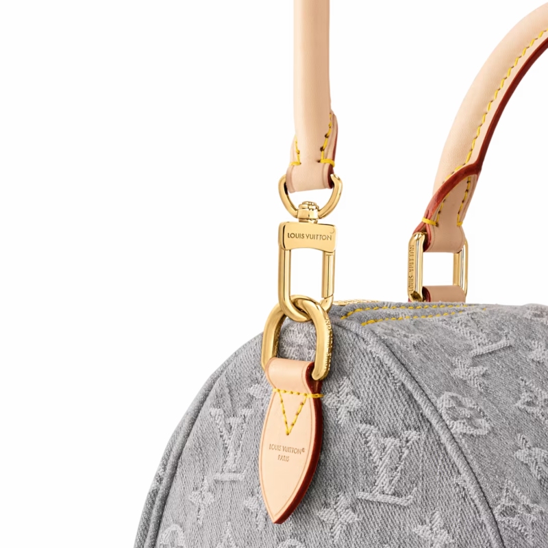 Louis Vuitton Speedy Soft 30 Washed Gray For Women 11.8in/30cm M13344