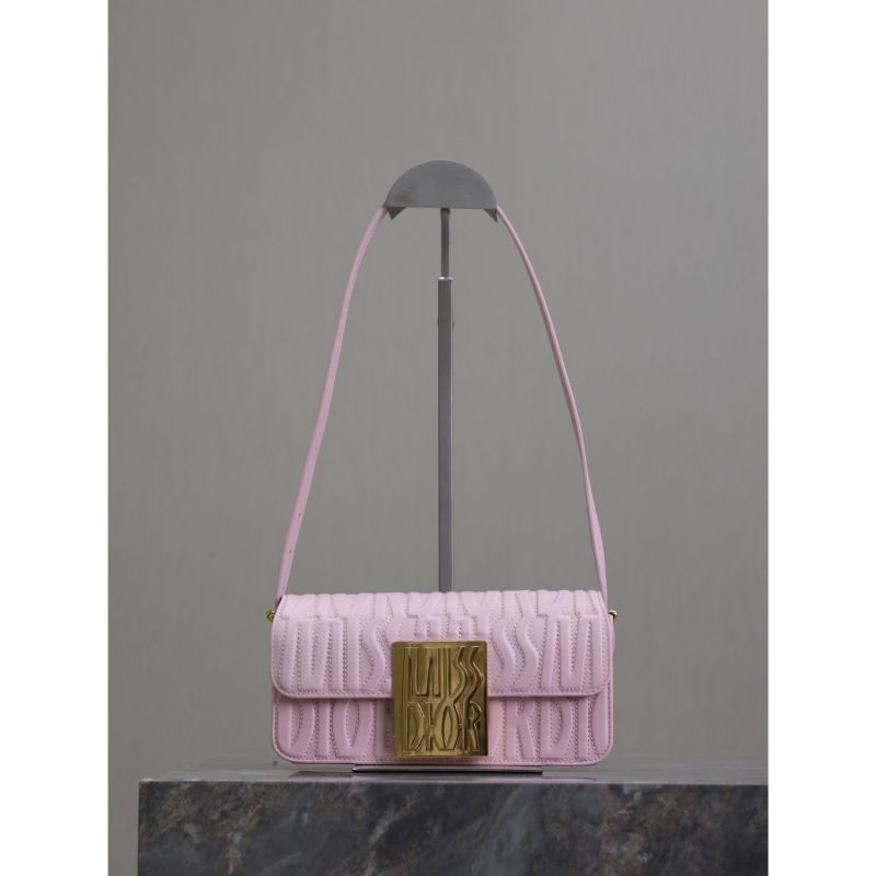 Miss Dior Flap Bag Pale Pink For Women 22cm/8.5in – M2610UBOS_M05N