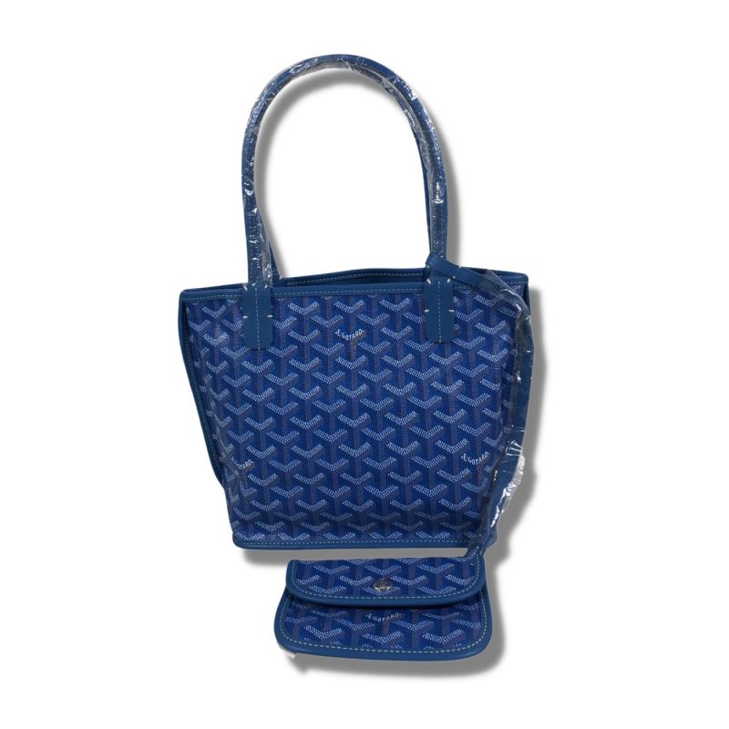 Goyard Anjou PM Bag Blue For Women‎ 7.9in/20cm