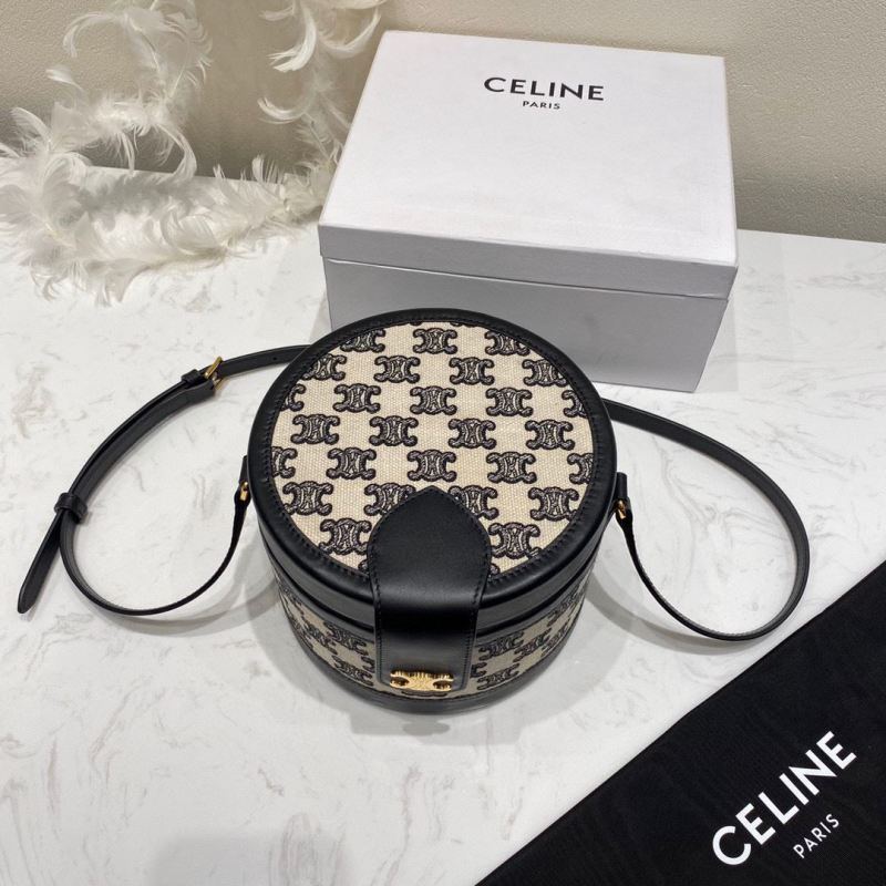 Celine Shocket Bag Black And White For Women‎ 6.7in/17cm