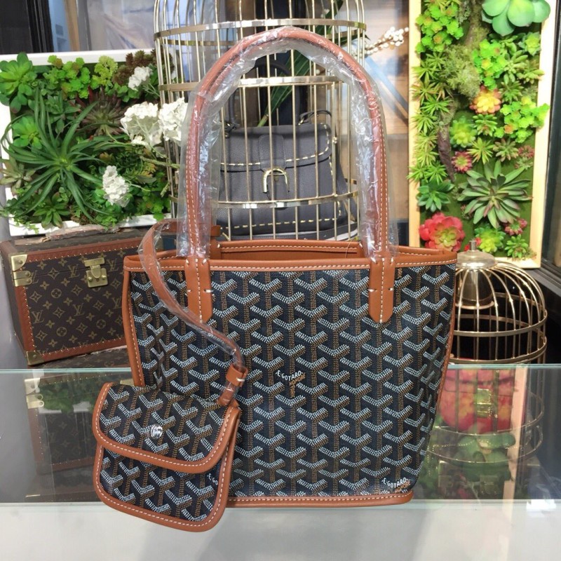 Goyard Anjou Mini Bag Brown For Women‎ 7.9in/20cm ANJOUSMINCG03TY01P