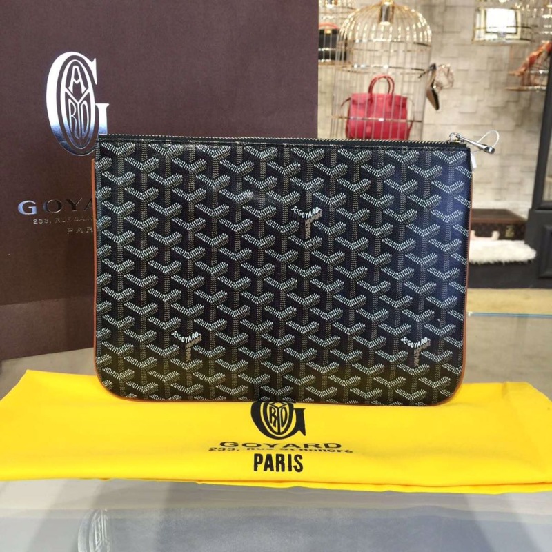 Goyard Senat MM Pocket Red/Black/Brown For Women‎ 11.8in/30cm SENAT2MMLTY09CL09P