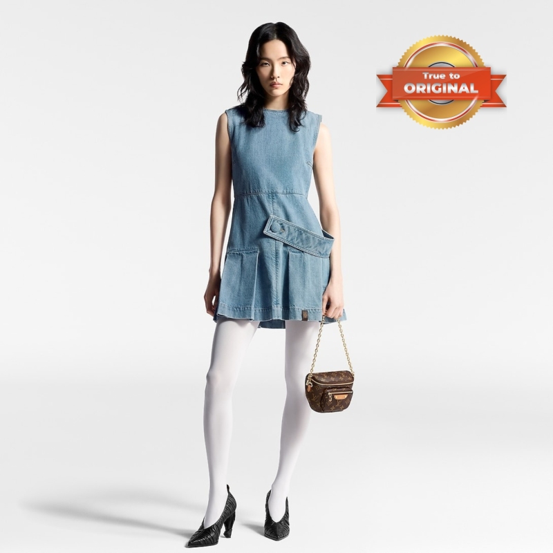 [True-to-ORIGINAL] Louis Vuitton Mini Bumbag Brown For Women 17cm / 6.7 in M82335