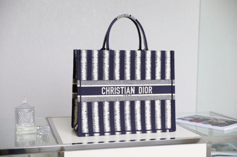 Christian Dior Large Dior Book Tote Blue, For Women, Women’s Handbags 16.5in/42cm CD