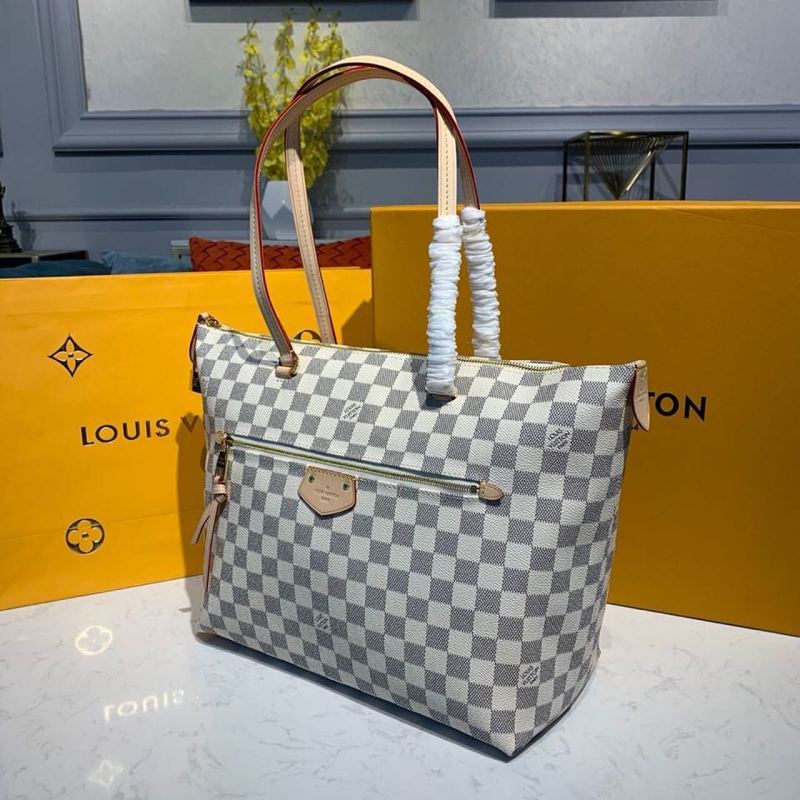 Louis Vuitton Lena MM Damier Azur Canvas For Women, Women’s Handbags, Shoulder Bags 13in/33cm LV N44040