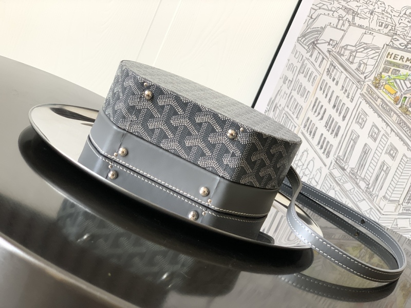 Goyard The Alto Hatbox Trunk Bag Grey For Women‎ 7.1in/18cm ALTOC2PMLTY51CL51P