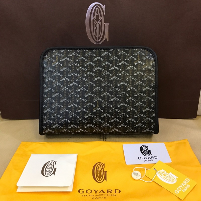 Goyard Jouvence GM Toiletry Bag Navy Blue/Black/Dark Grey For Women‎ 11.6in/29.5cm JOUVENGMLTY01CL03P