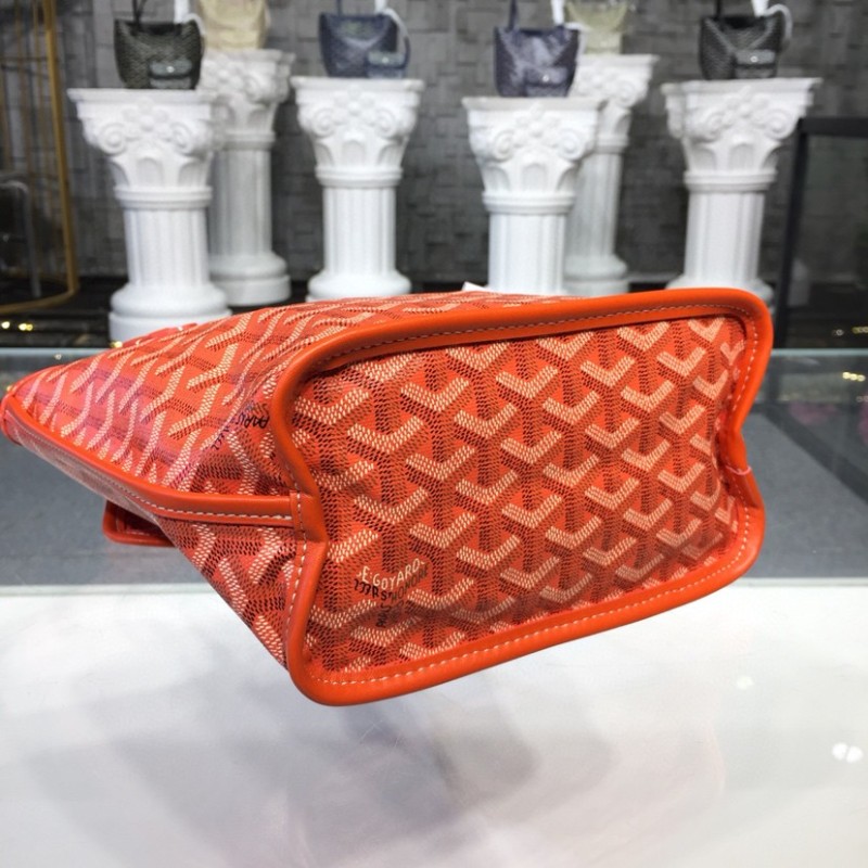 Goyard Anjou Mini Bag Orange For Women‎ 7.9in/20cm