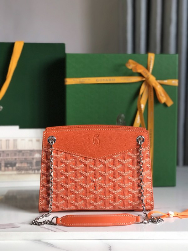 Goyard Rouette Structuré PM Bag Orange For Women‎ 7.1in/18cm ROUETSPMLTY07CL07P