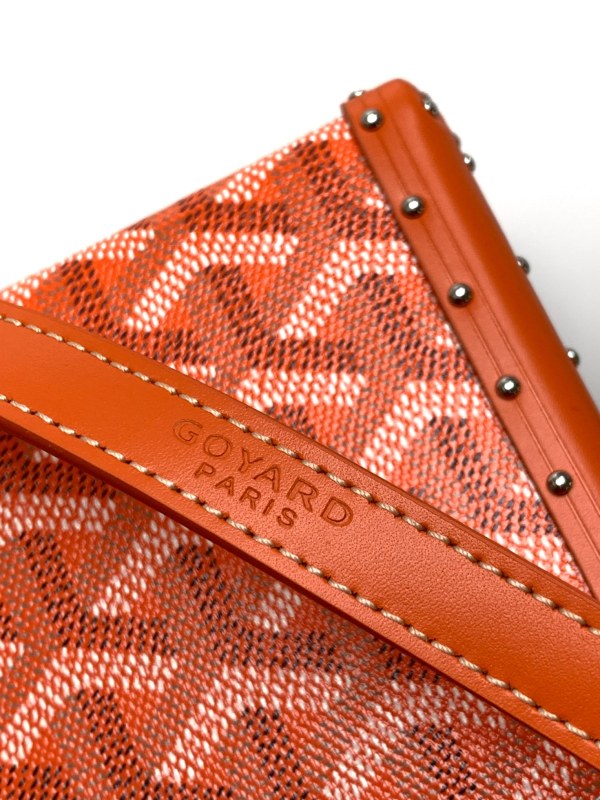 Goyard Cassette Trunk Bag Orange For Women‎ 5.9in/15cm CASSETPMLTY07CL07P