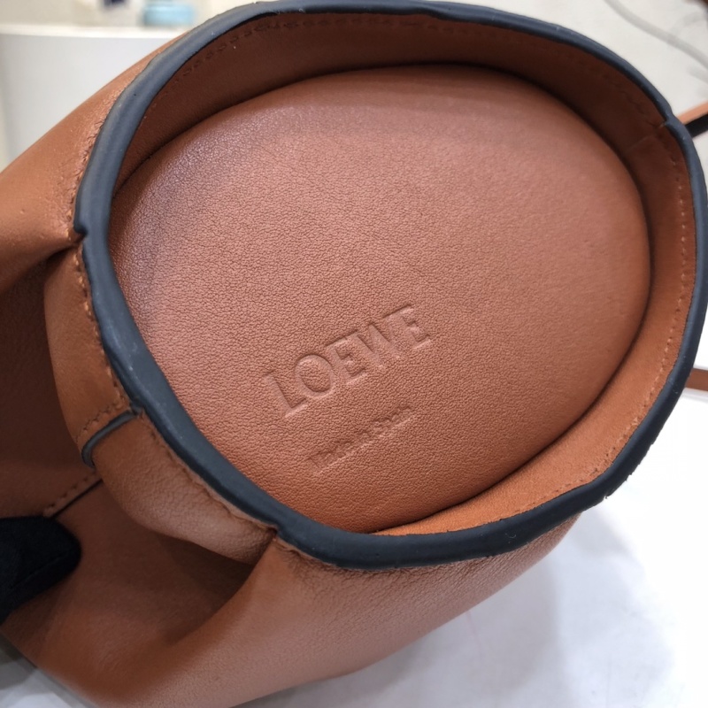 Loewe Elephant Bag Black/Brown For Women 7.1in / 18cm