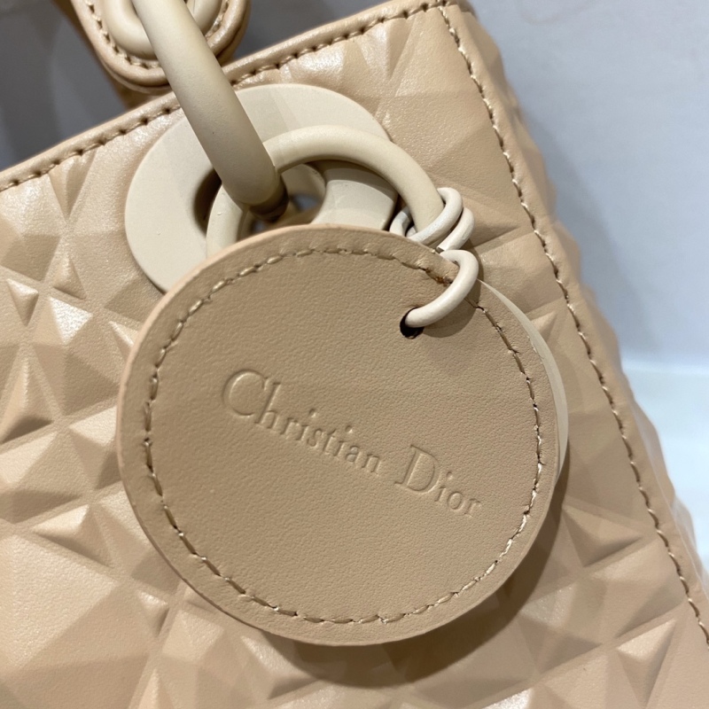 Dior Christian Dior Mini Lady Bag Beige For Women 6.5in/17cm