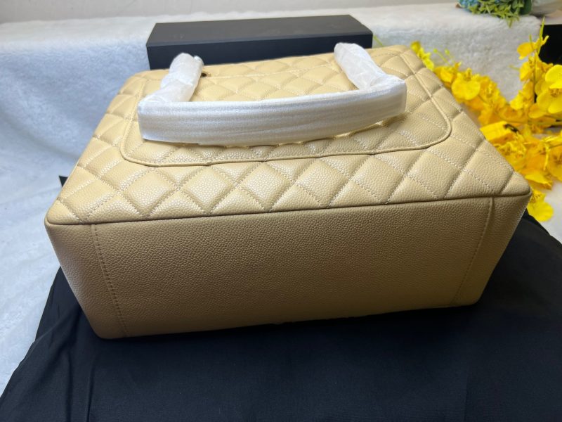 [True-to-ORIGINAL] Chanel Classic Tote Bag Beige For Women 13.3in/34cm