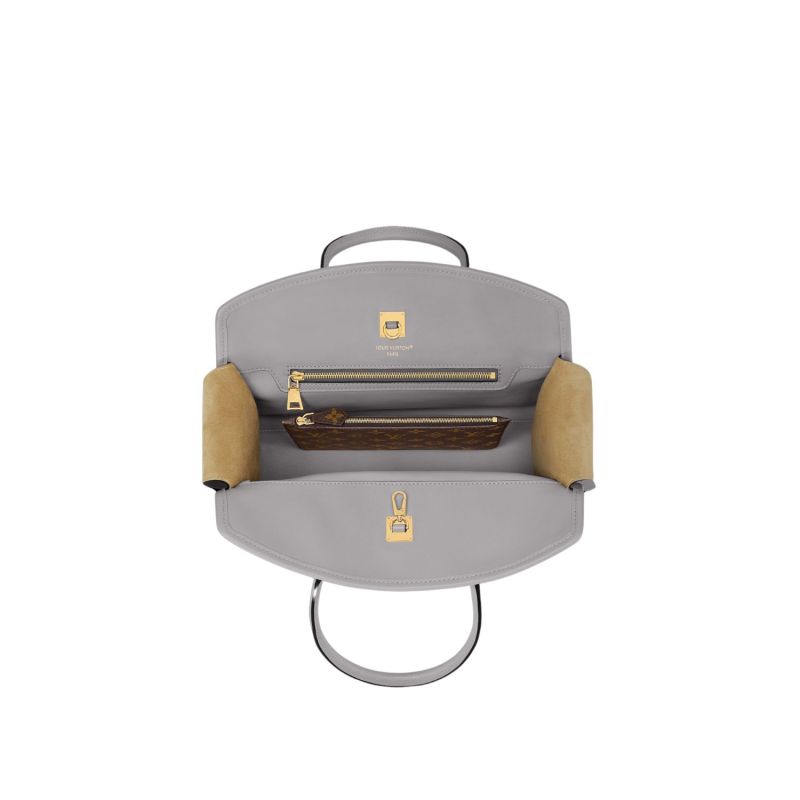 Louis Vuitton City Steamer Soft MM Gris Trianon For Women 36cm/11.8in – M12550