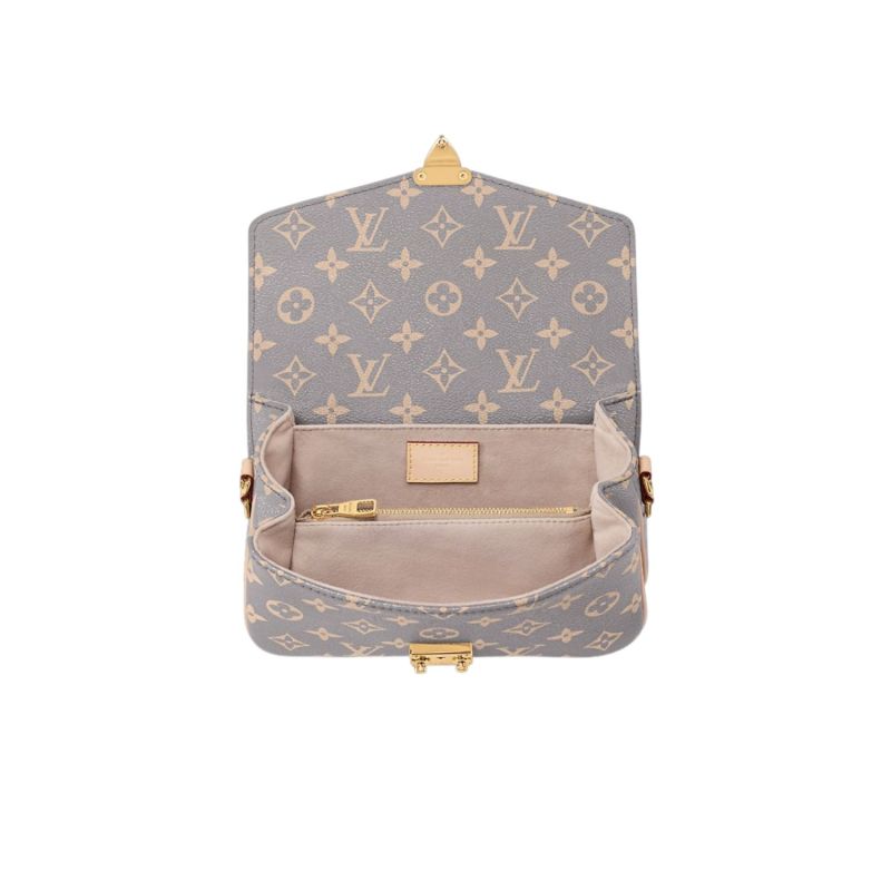 Louis Vuitton Pochette Métis East West Trianon Grey For Women 22cm/8.5in – M12429