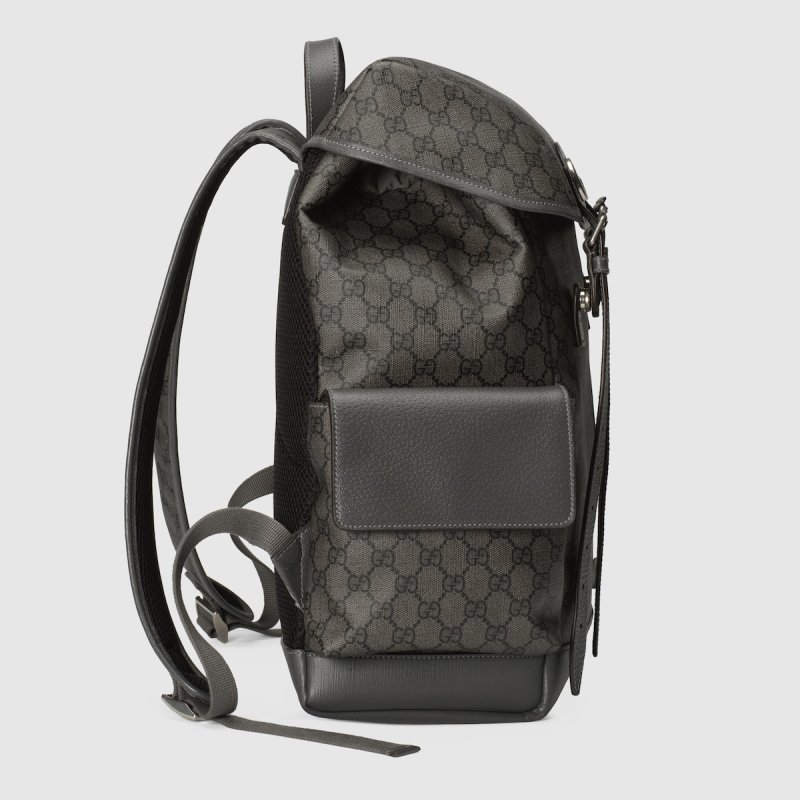 Gucci Ophidia Medium Backpack Grey 15.7 in/ 40 cm 598140 FABHU 8863