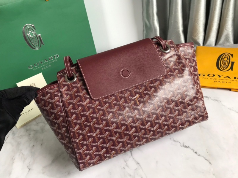 Goyard Rouette PM Bag Yellow/Burgundy/Green For Women‎ 12.2in/31cm ROUETTPMLTY07CL07P