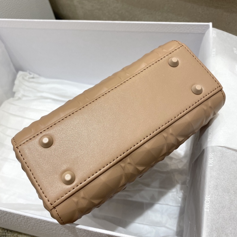 Dior Christian Dior Mini Lady Bag Beige For Women 6.5in/17cm