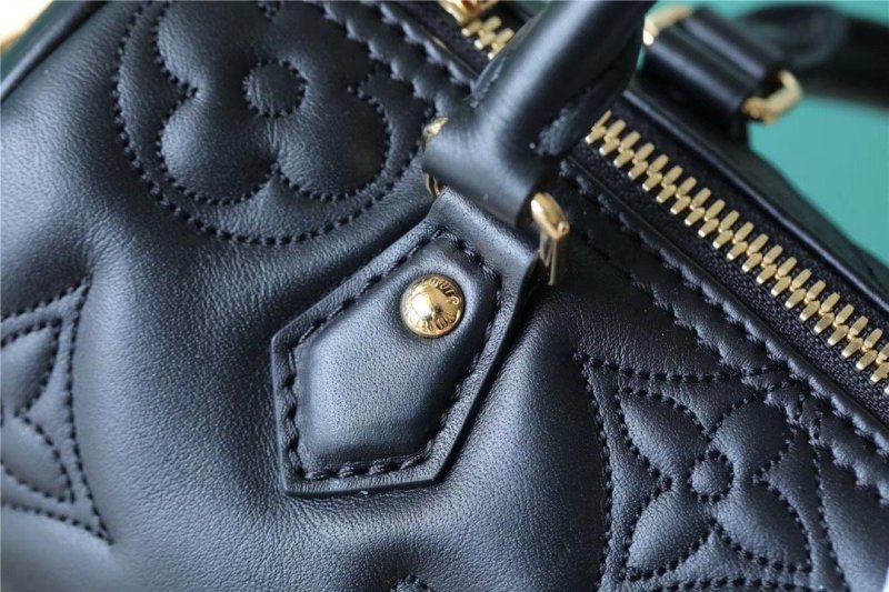 Louis Vuitton Papillon BB Bag Classic Monogram For Women 20cm Black LV M59800