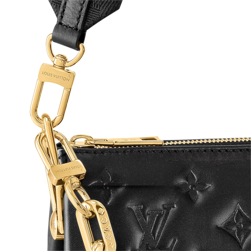 [True-to-ORIGINAL] Louis Vuitton Coussin PM Monogram Black Bag For Women 26cm/10.2 In
