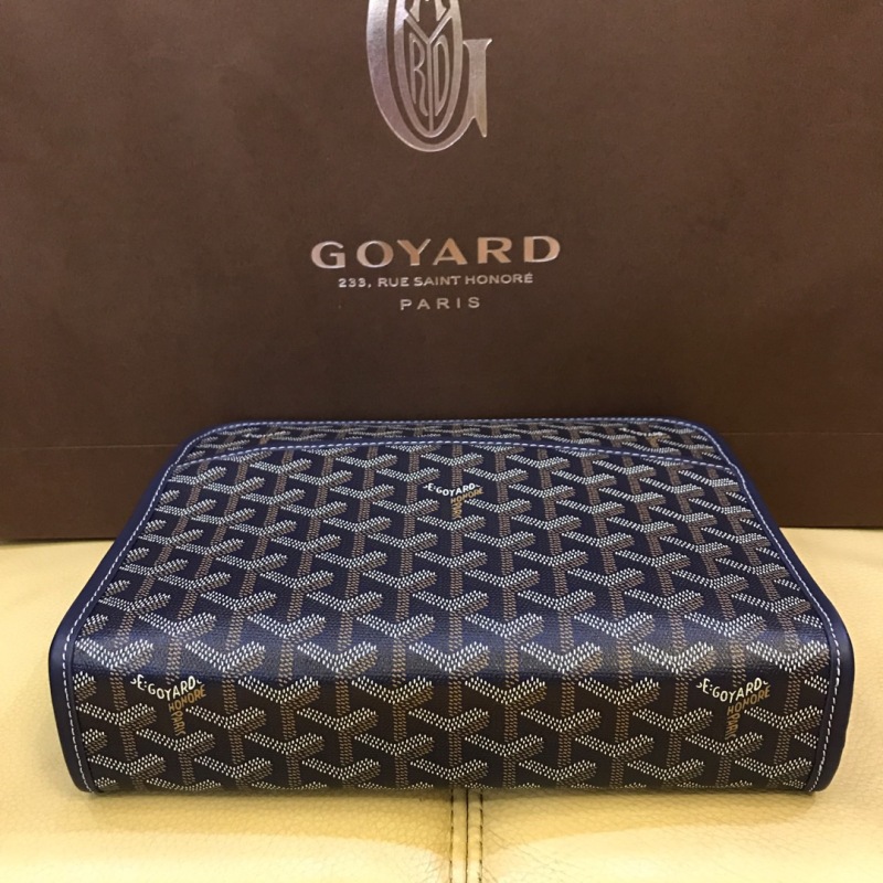 Goyard Jouvence GM Toiletry Bag Navy Blue/Black/Dark Grey For Women‎ 11.6in/29.5cm JOUVENGMLTY01CL03P