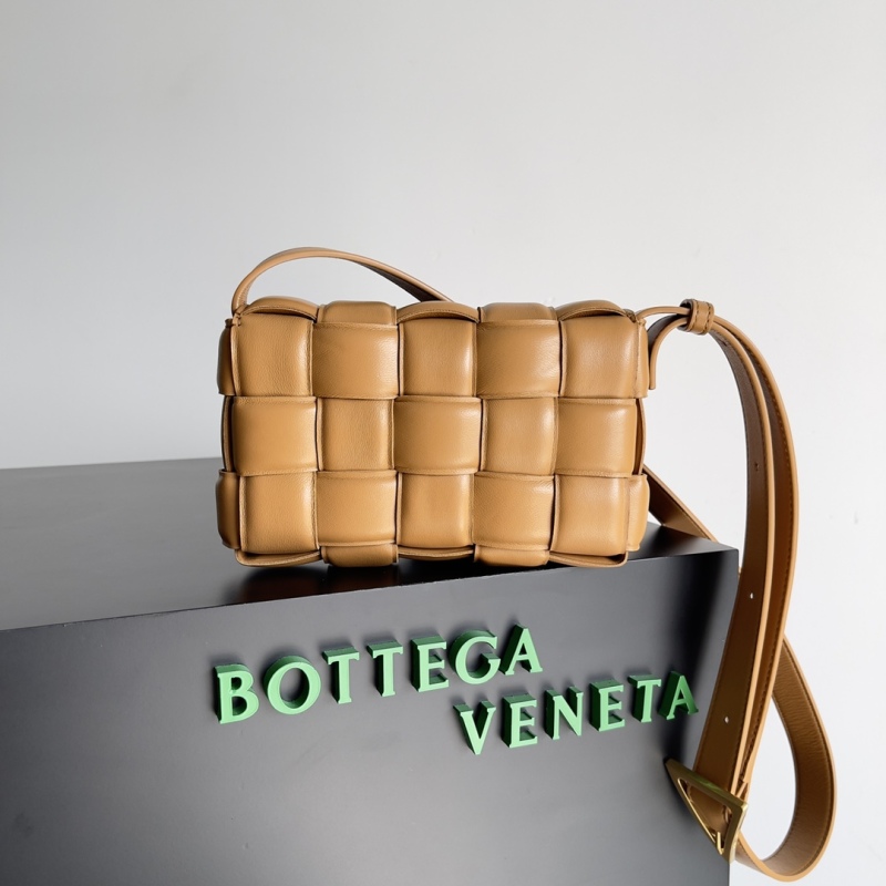 Bottega Veneta Small Padded Cassette Brown, For Women, Women’s Bags 7.5in/19cm