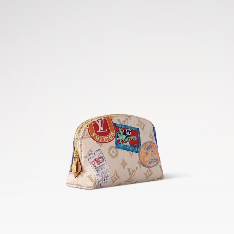 Louis Vuitton Cosmetic Pouch PM Monogram Dune 19cm/7.5in – M14909