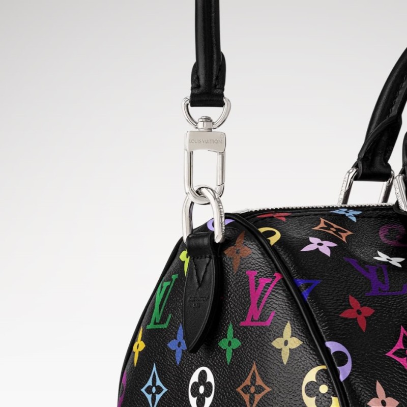 Louis Vuitton LV x TM Speedy Soft 30 Bag Multicolore Noir For Women 11.8in/30cm M13257