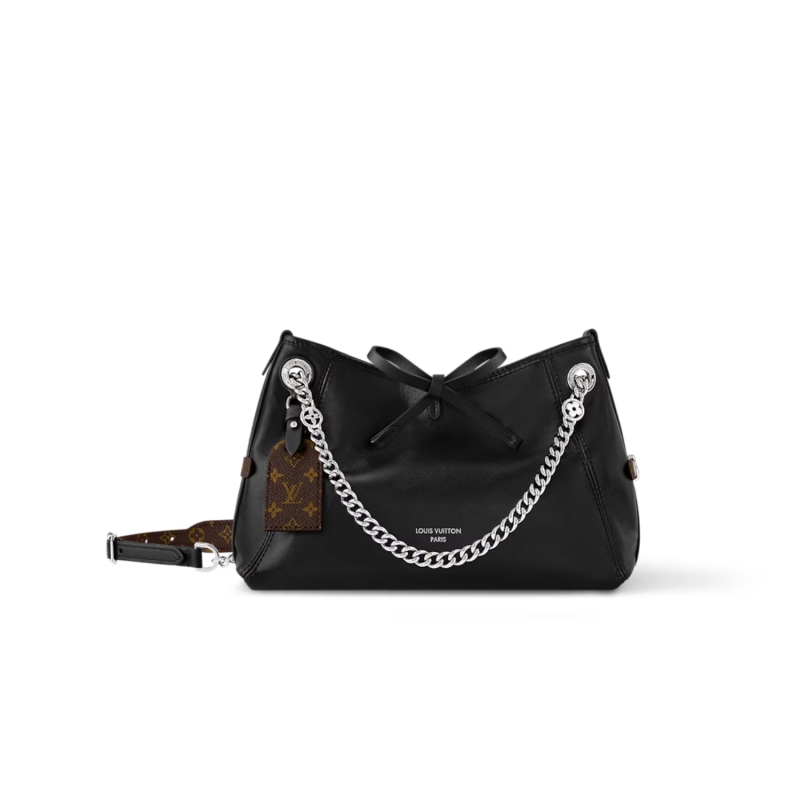 Louis Vuitton CarryAll Vibe BB Black For Women 10.2in/26cm M12888