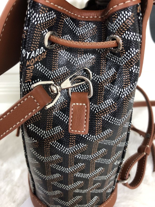 Goyard Alpin Mini Backpack Brown/Pink For Women‎ 9.1in/23cm ALPIN2MINTY33CL33P