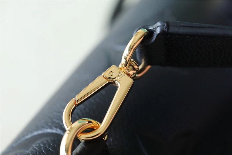 Louis Vuitton Madeleine BB Monogram Empreinte Black For Women, Women’s Handbags, Shoulder and Crossbody Bags 9.4in/24cm LV