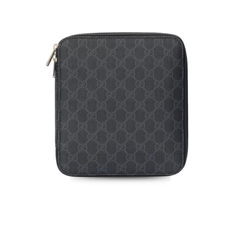 Gucci GG Medium Packing Cube Black 6.7in/22cm 726661 KGD0N 1000
