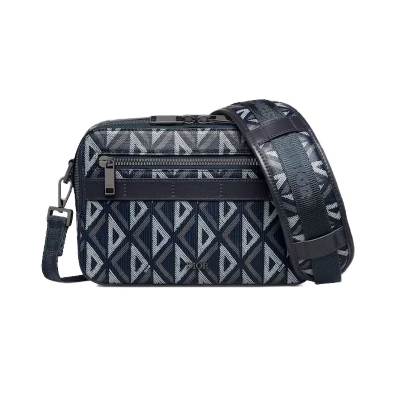 Christian Dior Safari Bag With Strap For Men 1ESPO206CDP_H36B- 8.5 Inches/ 22 Cm