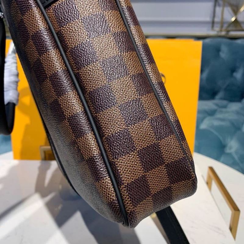 Louis Vuitton Porte Documents Voyage PM Damier Ebene Canvas For Women, Women’s Handbags, Shoulder And Crossbody Bags 14.6in/37cm LV N41466