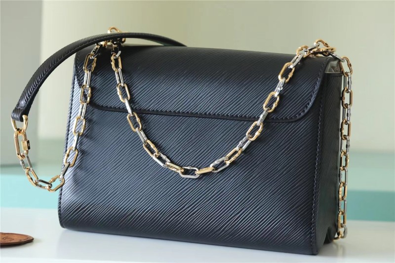 Louis Vuitton Twist One Handle PM Black For Women 9.8in/25cm M57093