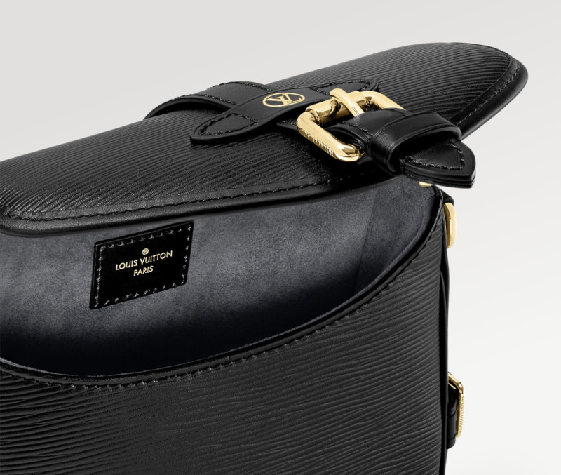 Louis Vuitton Saumur BB Black Bag For Women M23469- 7.9 Inches/ 20 Cm