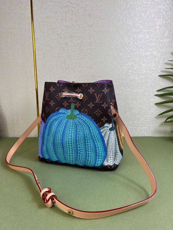 Louis Vuitton LV x YK Neonoe MM Brown For Women 10.2in/26 cm M46473
