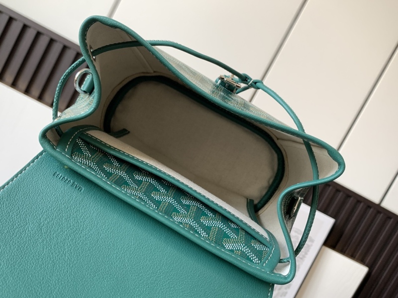 Goyard Alpin Mini Backpack Green For Women‎ 9.1in/23cm ALPIN2MINTY09CL09P