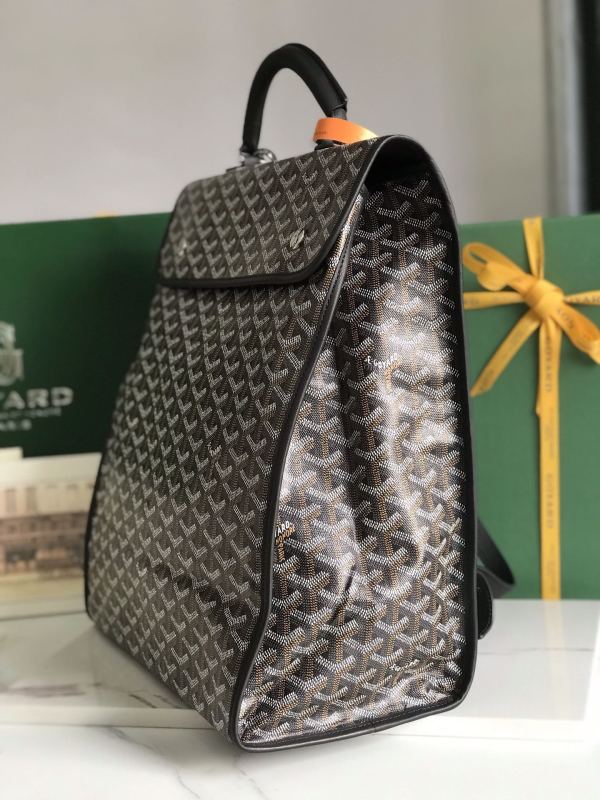 Goyard Saint Léger Backpack Black For Women‎ 14.6in/37cm STLEGEMMLTY01CG01P