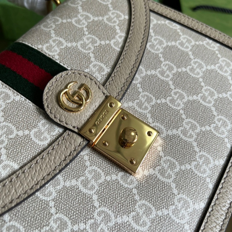 Gucci Ophidia Small GG Top Handle Bag Beige For Women, Women’s Bags 9.8in/25cm GG ‎651055 UULAG 9682