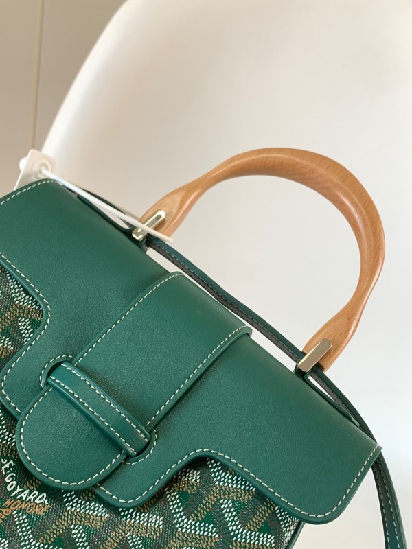 Goyard Saïgon Souple Mini Bag Green For Women‎ 7.9in/20cm SAIGONMINTY09CL09P