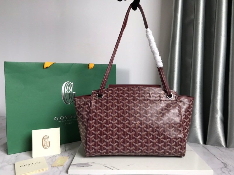 Goyard Rouette PM Bag Yellow/Burgundy/Green For Women‎ 12.2in/31cm ROUETTPMLTY07CL07P