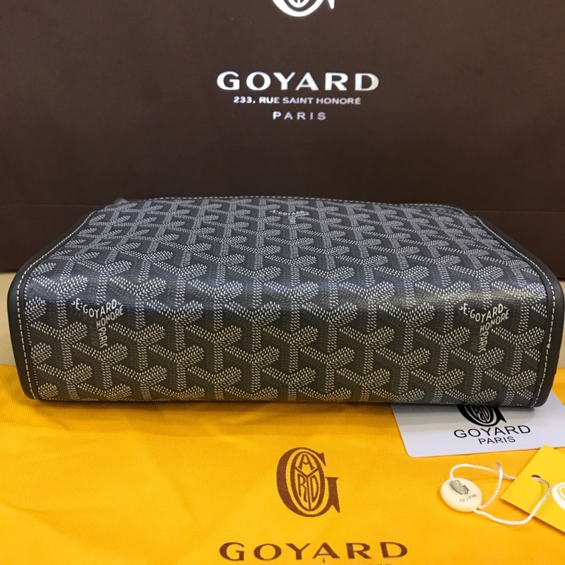 Goyard Jouvence GM Toiletry Bag Navy Blue/Black/Dark Grey For Women‎ 11.6in/29.5cm JOUVENGMLTY01CL03P