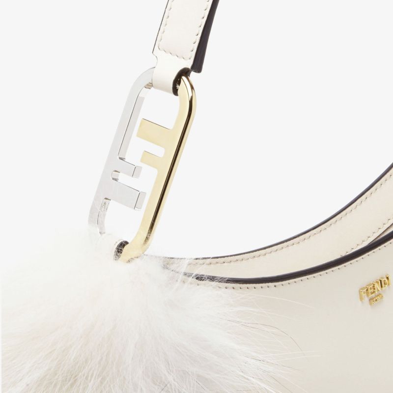 Fendi O’Lock Swing White For Women 32 cm/ 12.6 in – 8BS068ALS9F1IVS