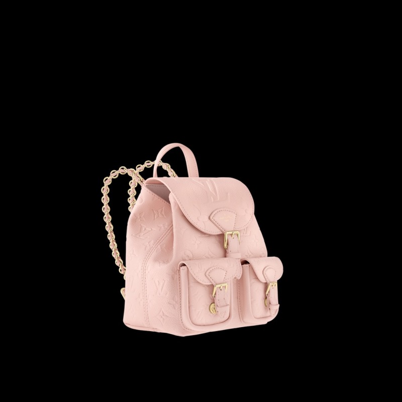 Louis Vuitton Backup Pink For Women 8.6 Inches/ 22 Cm M47074