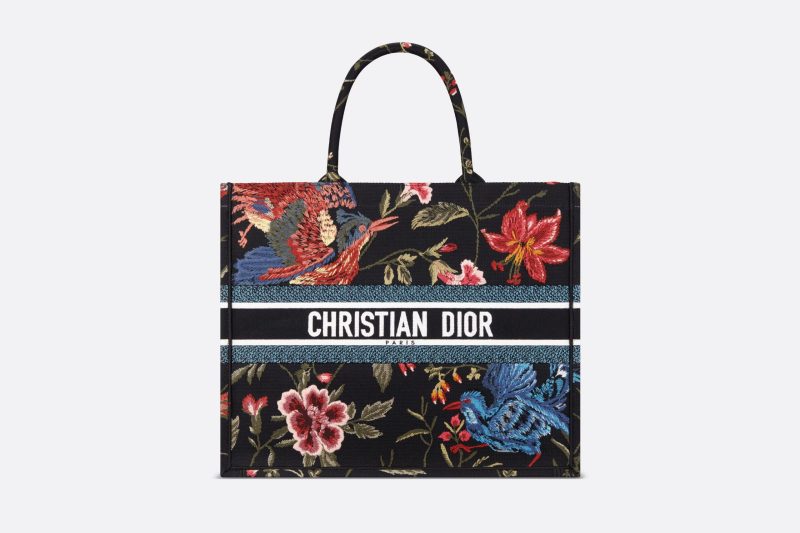 Dior Large Dior Book Tote Black Multicolor For Women M1286ZEAO_M911 42cm/16.5 inch